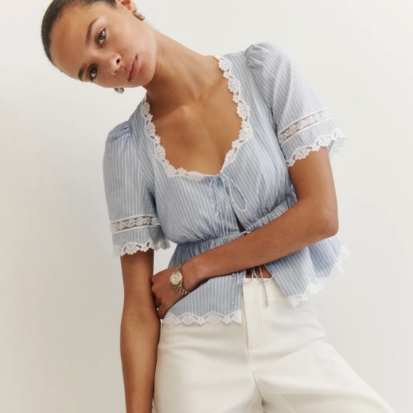 Reformation Margot Top - Bueno Stripe - Picture 1 of 7